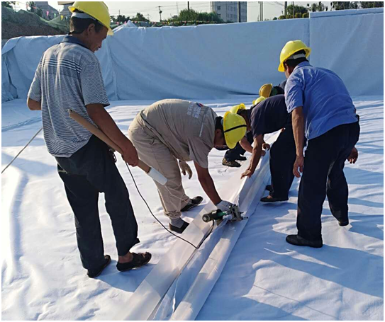 荔枝视频APP黄下载荔枝视频黄下载膜在環衛固廢垃圾填埋場應用反饋